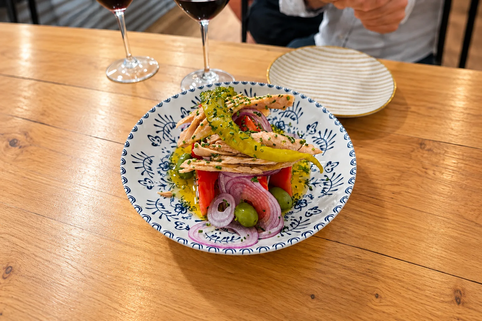 Tomate valenciano con ventresca