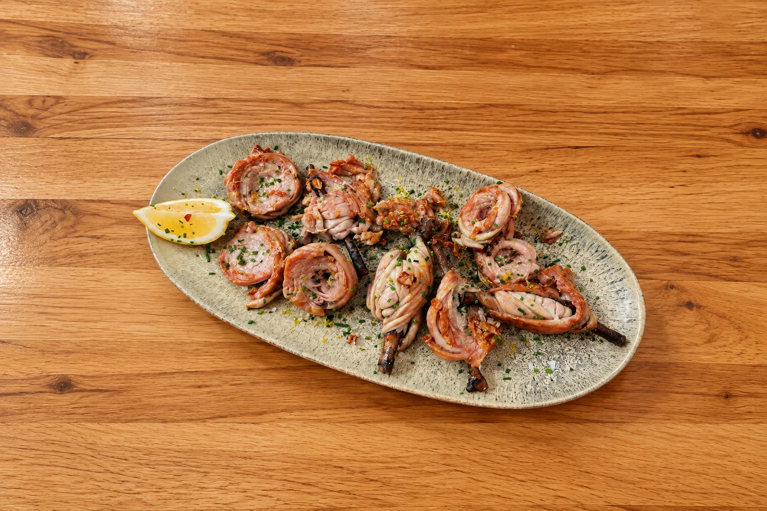 Zarajos a la plancha